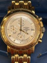 Gold plated Rotary wristwatch