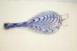 Victorian Nailsea glass set of bellows