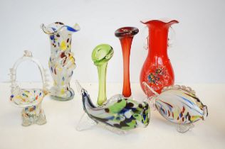 Collection of art glass