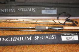 Shimano Technium specialist quiver rod with hard &