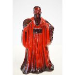 Royal Doulton flambe figure Confucius HN3314