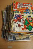 Large collection of Marvel comics majority from th