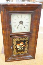 An American wall clock Jerome & Co manufacturer