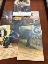 6 WWI postcards