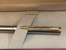 Waterman ballpoint pen in Sheaffer box