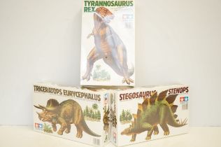 Tamiya Triceratops Eurycephalus 3x unopened boxed