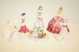 Collection of Royal Doulton HN2471 Victoria modell