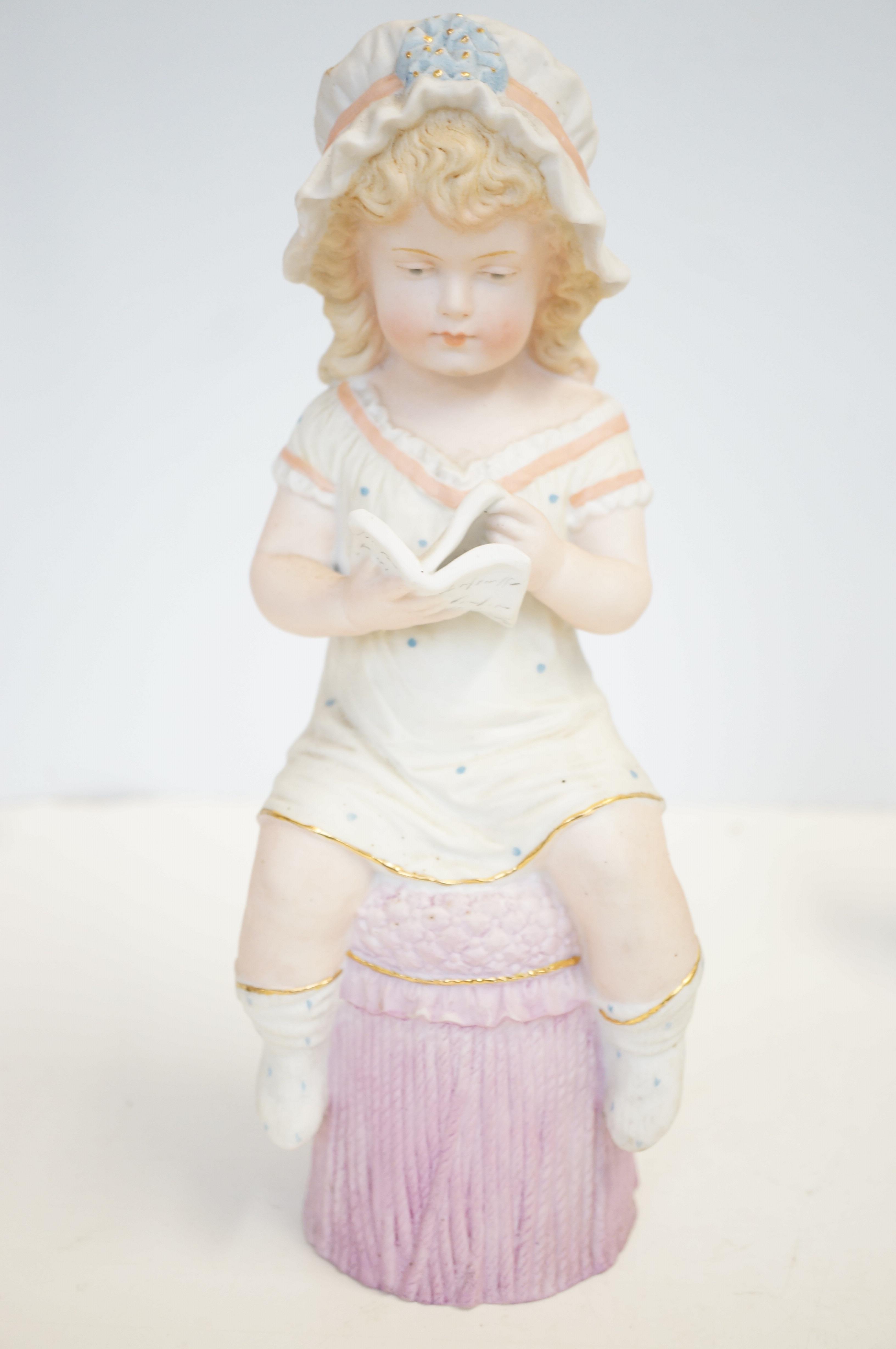 Victorian bisque figure