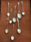 Asian low grade silver spoons