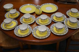 34 Pieces Royal Worcester tea set 1145