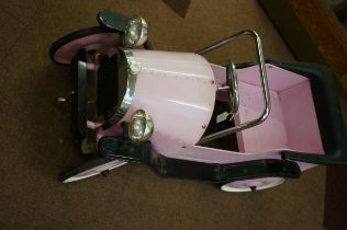 Mid to late 20th century pedal car