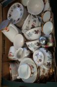 Various tea sets to include Royal Doulton camelot