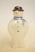 Anita Harris snowman figure signed in gold