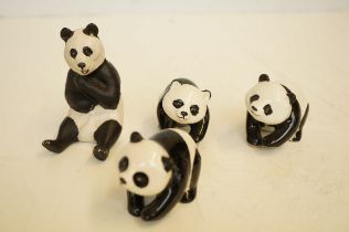 Beswick 4 Pandas