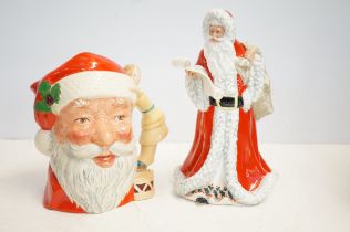 Royal Doulton D6668 santa claus together with Roya