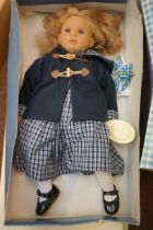 Large Carmen gonzalez boxed doll