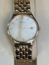 Seiko wristwatch with box & papers