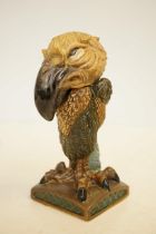 Andrew Hull Grotesque bird stenographer (court roo