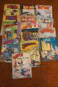 Collection of 1950's Batman & Superman comic book