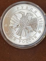 Russia Bolshoi & Ballet 900/1000 Silver 1993 doubl