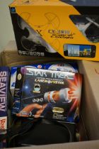 Collection of games to include Star Trek & a drome
