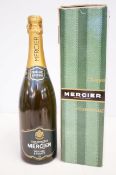 Mercier champagne with box
