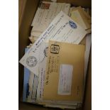 Over 100 British postal history envelopes & postca