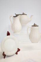Collection of victorian cream ware