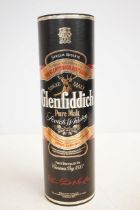 Glenn Fiddich single malt scotch whisky 70cl unope