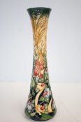 Moorcroft large vase rare prairie summer 2001