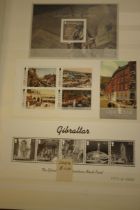 Gibraltar & Isle of man stamp album