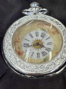 Heritage Collection Pocket Watch with Cherubs, Han