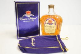 Crown royal fine deluxe blended Canadian whisky 75
