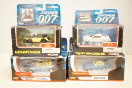 Collection of Corgi James Bond 007 vehicles