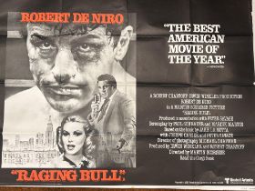 Original film poster - Robert De Niro raging bull