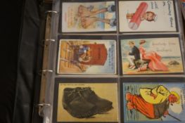 Over 400 vintage postcards