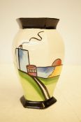 Lorna Bailey hexagon vase deco house