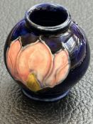 Miniature Moorcroft bulbous vase