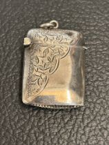 Silver vesta case