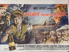 Original film poster - Walt Disney escape from the