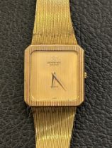 Raymond Weil Geneva quartz wristwatch 18K electrop