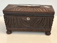 Georgian wooden box