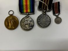 WWI medals awarded to Thomas Talbot to inlcude a b