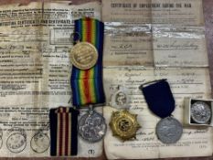 WWI medals awarded to Henry Talbot