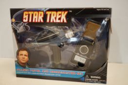 Star Trek phaser pistol & communicator set