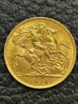 1914 half sovereign