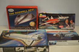 the Roswell UFO 1/48 scale un assembled kit unopen