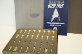 Star Trek Tridimensional chess set - chess pieces only no board