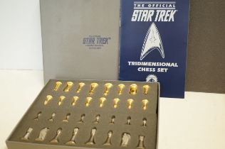 Star Trek Tridimensional chess set - chess pieces only no board