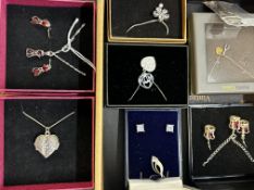 Collection of silver jewellery